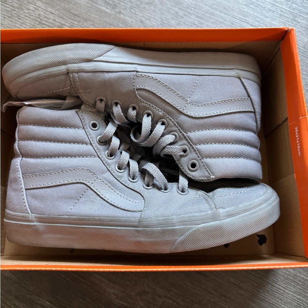 Vans Gray High-Top Sneakers